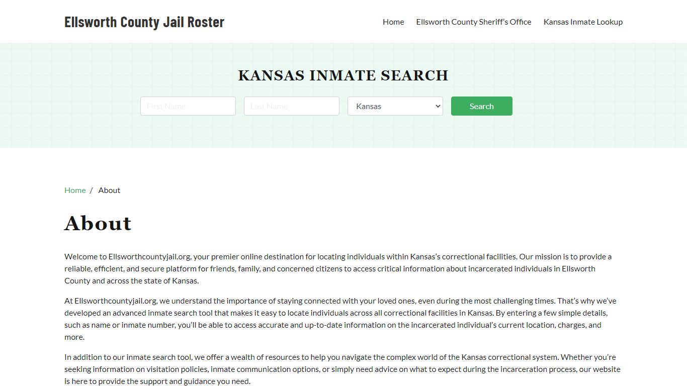 About - ellsworthcountyjail.org